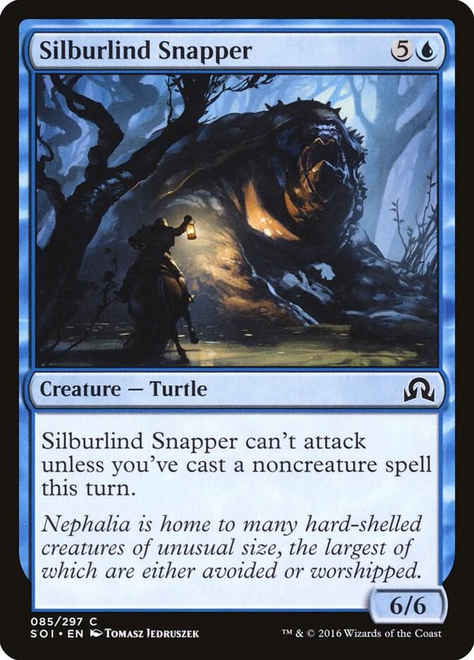 Silburlind Snapper 85 card from Shadows over Innistrad