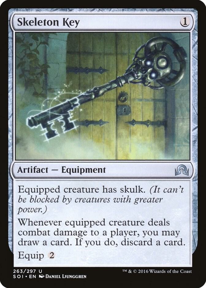 Skeleton Key 263 card from Shadows over Innistrad