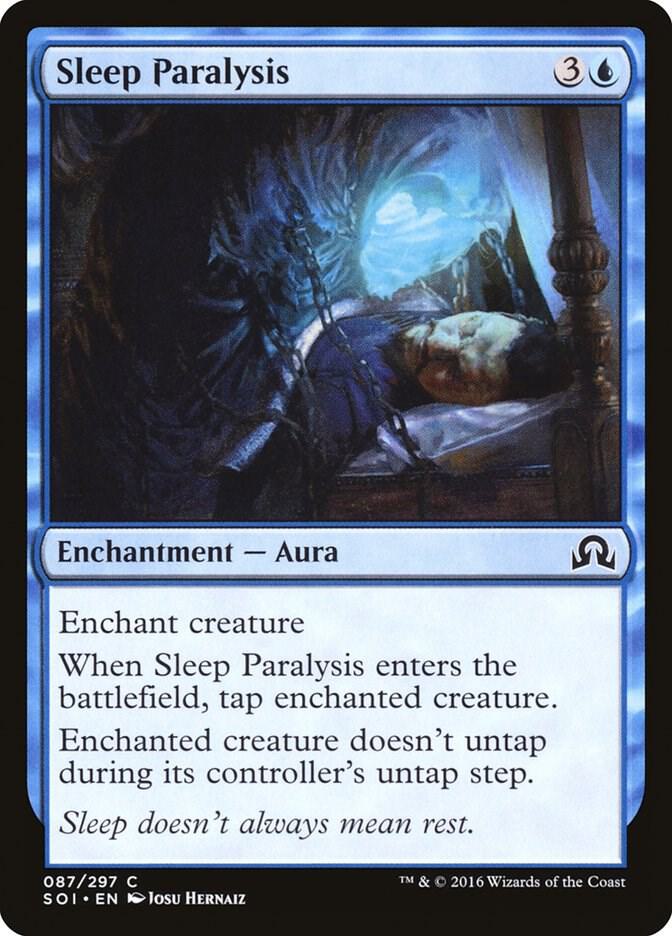 Sleep Paralysis 87 card from Shadows over Innistrad