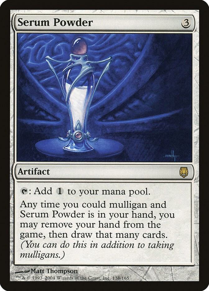 Serum Powder 138 card from Darksteel