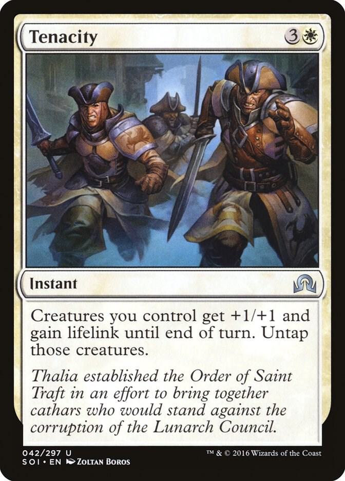 Tenacity 42 card from Shadows over Innistrad