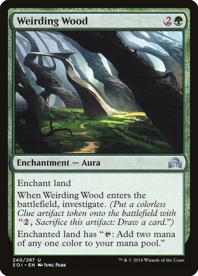 Weirding Wood 240 card from Shadows over Innistrad