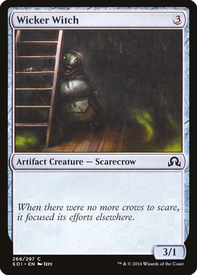 Wicker Witch 268 card from Shadows over Innistrad