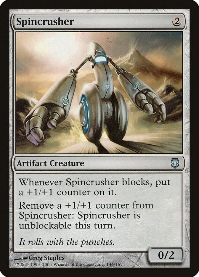 Spincrusher 144 card from Darksteel