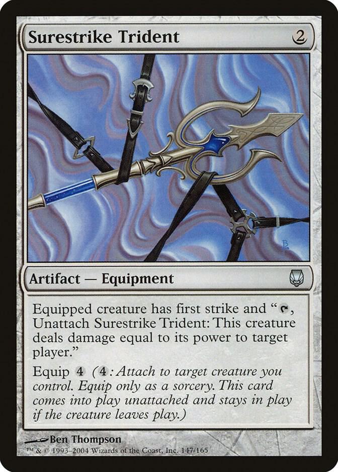 Surestrike Trident 147 card from Darksteel