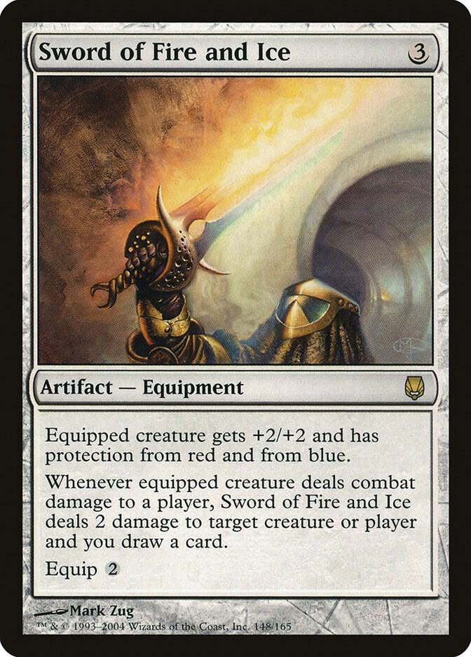 Sword of Fire and Ice 148 card from Darksteel