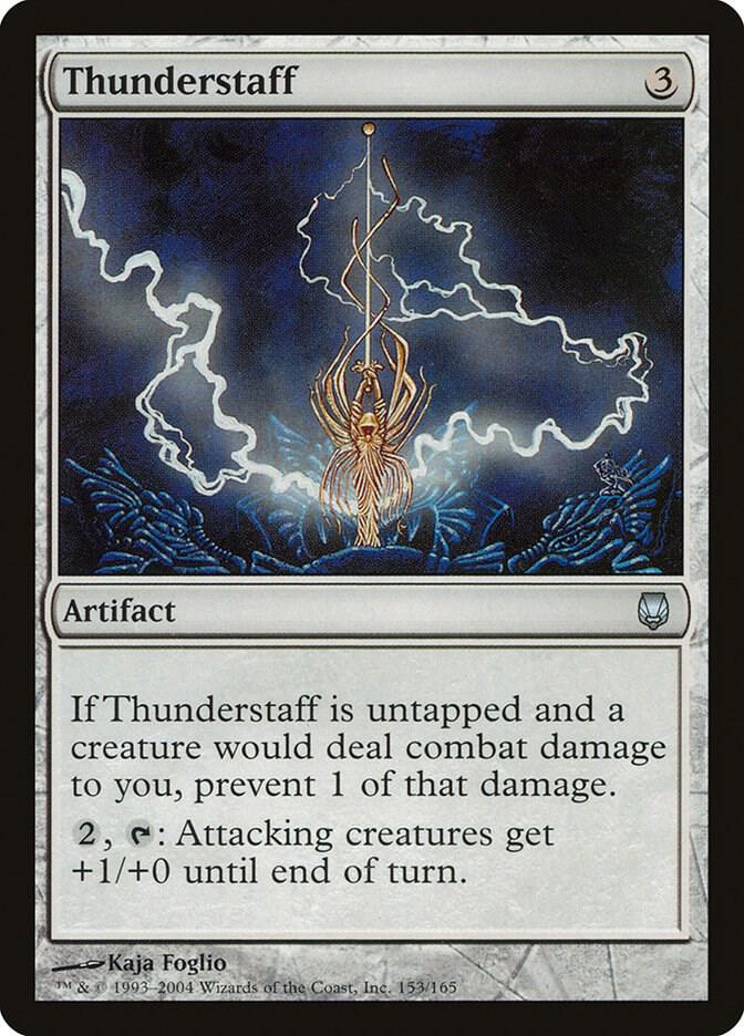 Thunderstaff 153 card from Darksteel