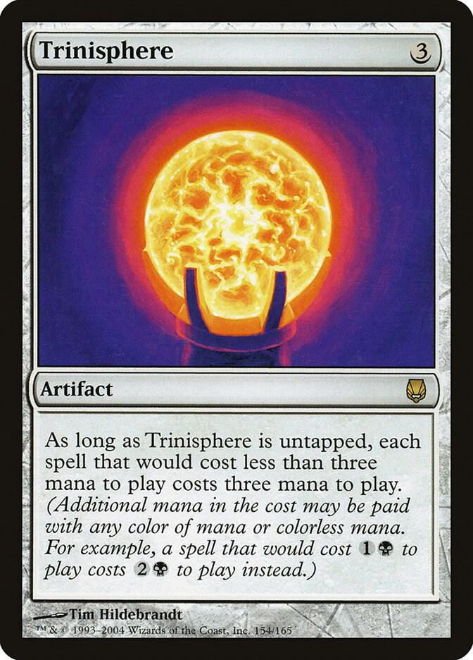 Trinisphere 154 card from Darksteel