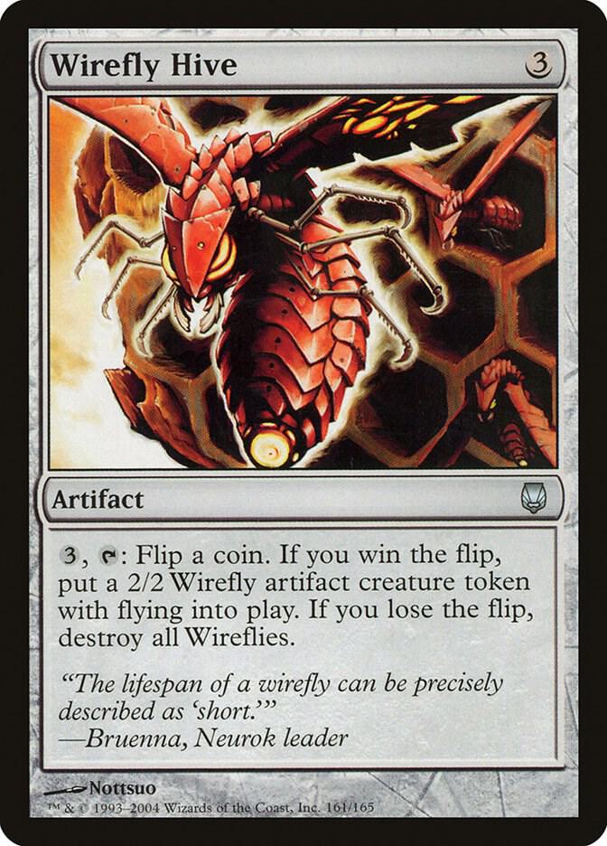 Wirefly Hive 161 card from Darksteel