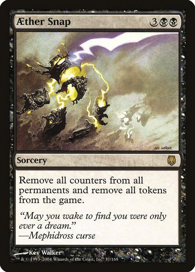 Aether Snap 37 card from Darksteel