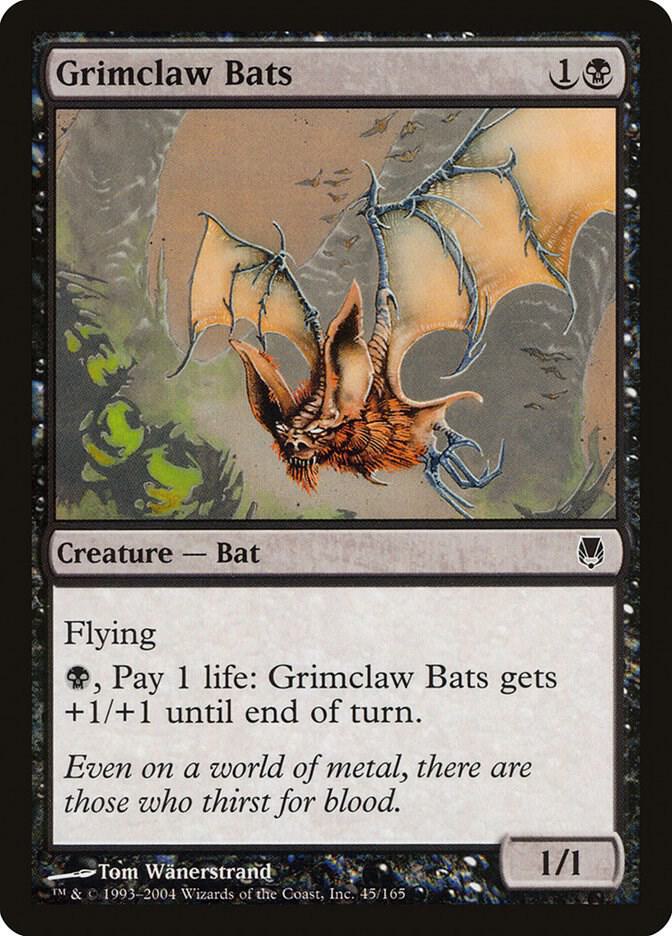 Grimclaw Bats 45 card from Darksteel