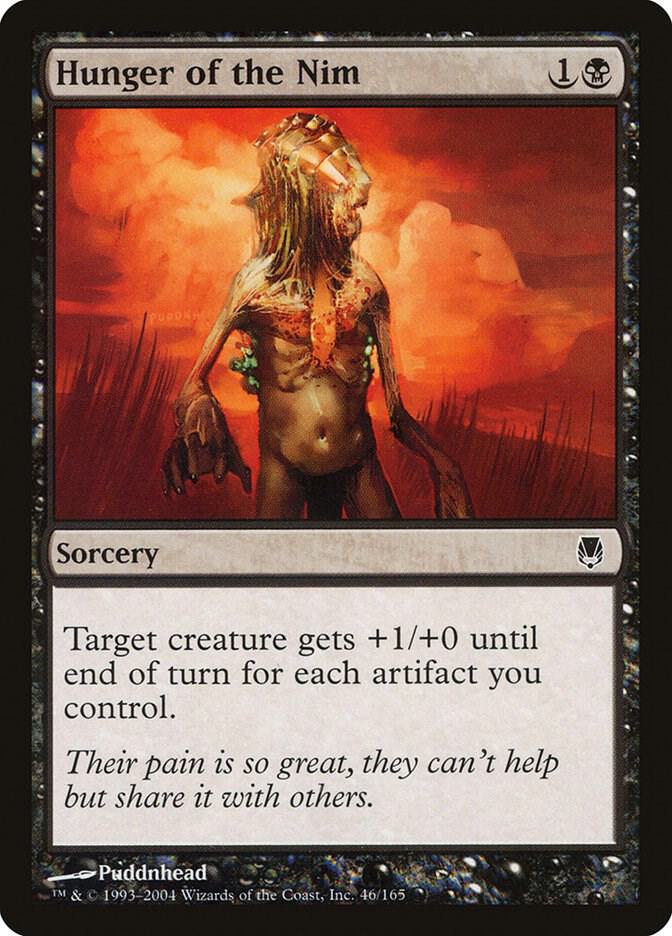 Hunger of the Nim 46 card from Darksteel