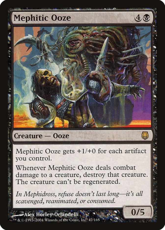 Mephitic Ooze 47 card from Darksteel