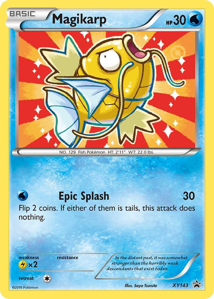 Magikarp XY143 card from XY Promos