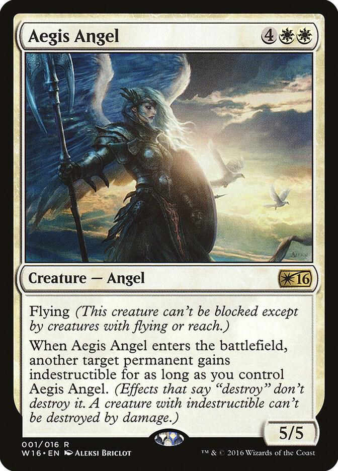 Aegis Angel 1 card from Welcome Deck 2016