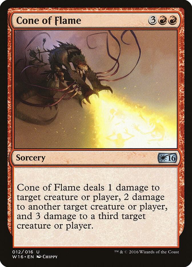 Cone of Flame 12 card from Welcome Deck 2016