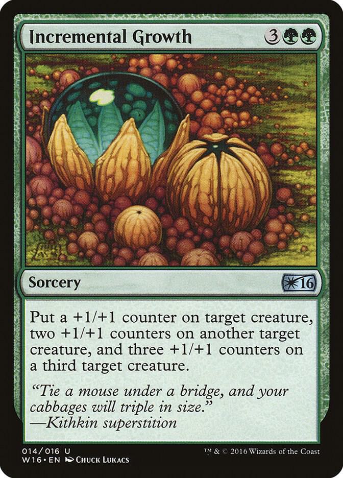 Incremental Growth 14 card from Welcome Deck 2016