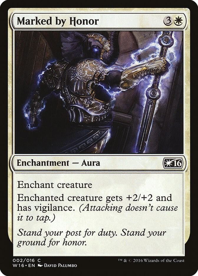 Marked by Honor 2 card from Welcome Deck 2016