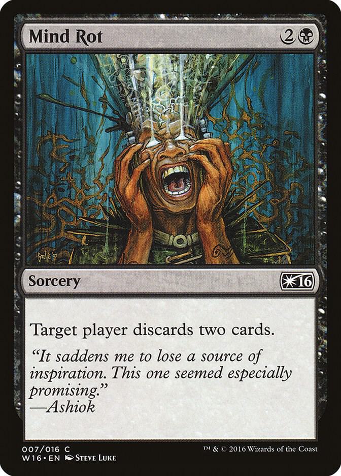 Mind Rot 7 card from Welcome Deck 2016