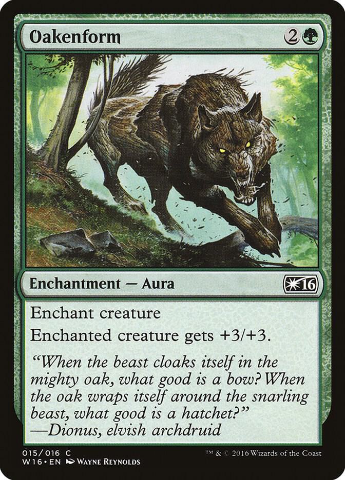 Oakenform 15 card from Welcome Deck 2016