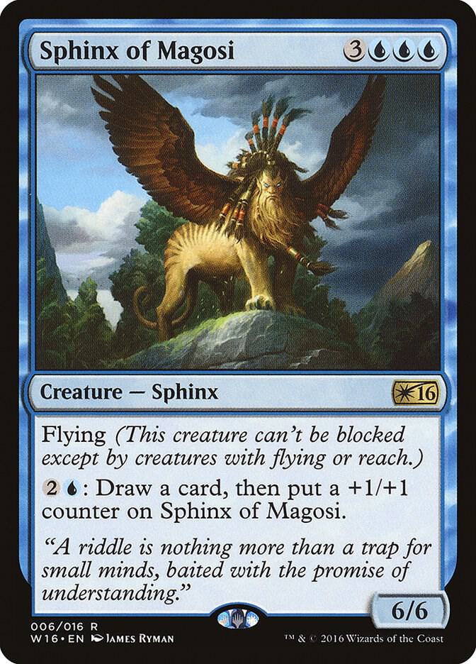 Sphinx of Magosi 6 card from Welcome Deck 2016