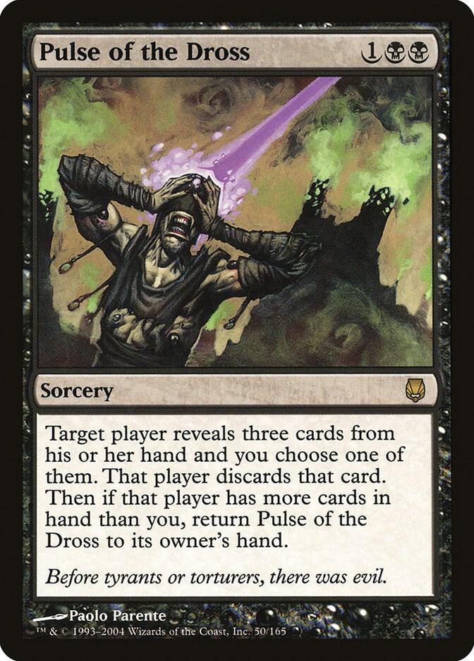 Pulse of the Dross 50 card from Darksteel