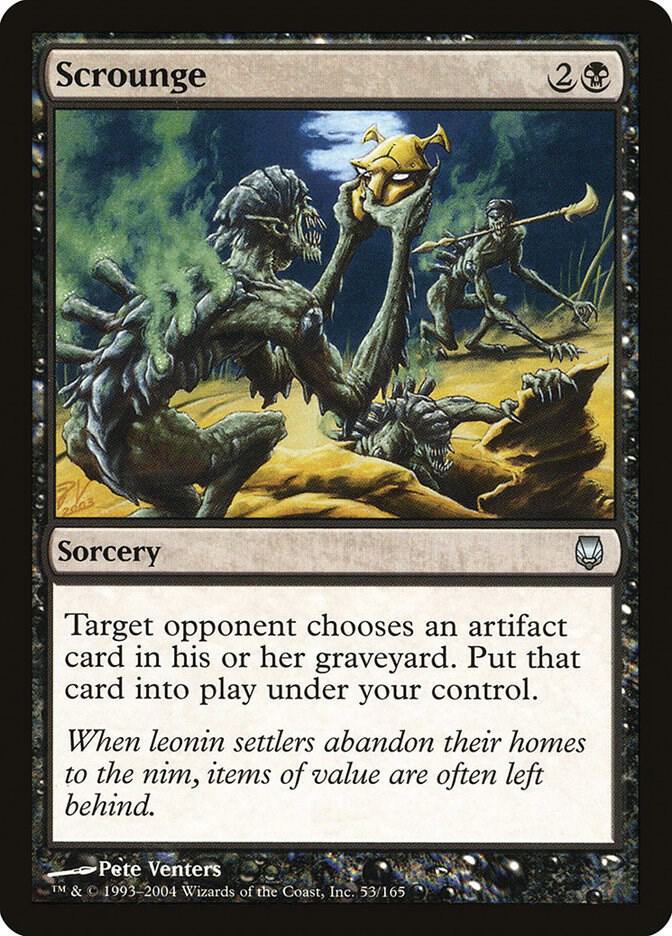 Scrounge 53 card from Darksteel