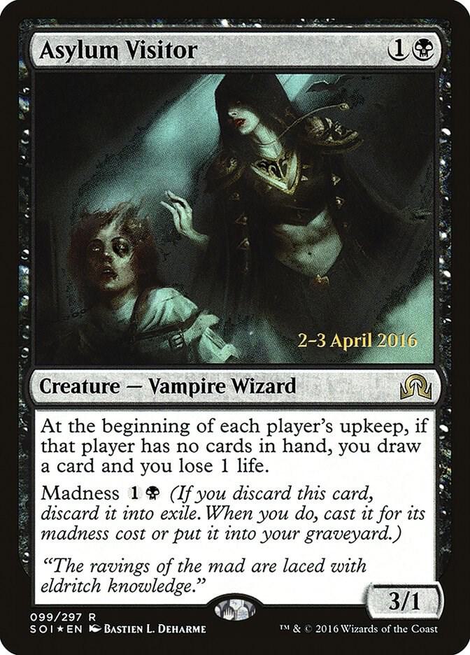 Asylum Visitor 99 card from Prerelease Cards