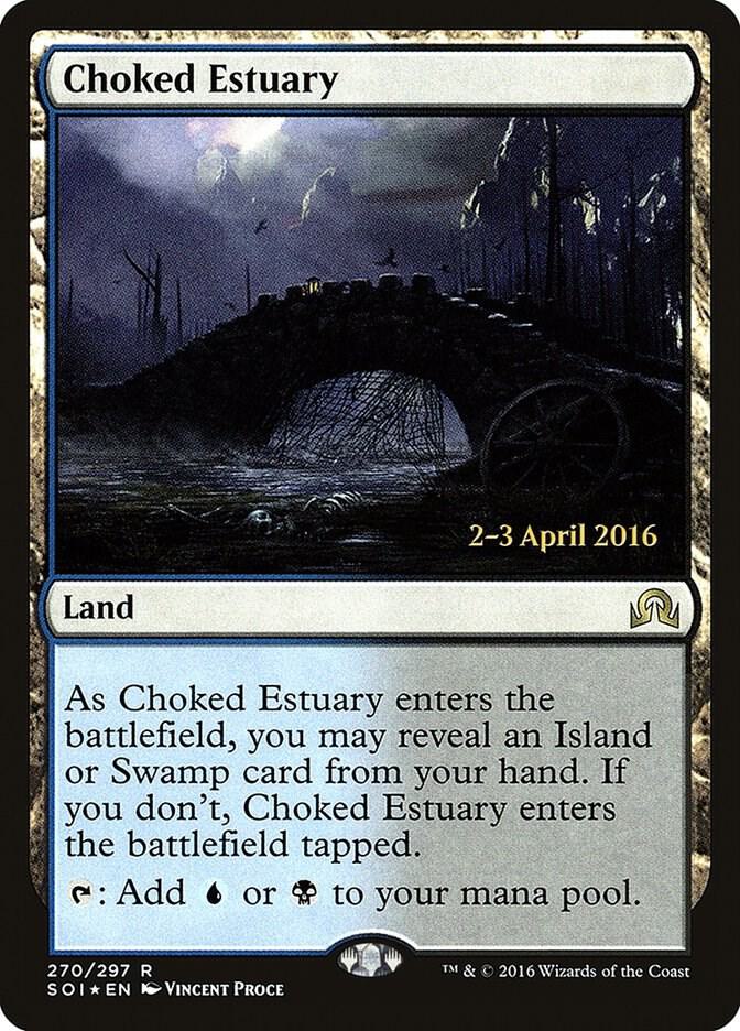 Choked Estuary 270 card from Prerelease Cards