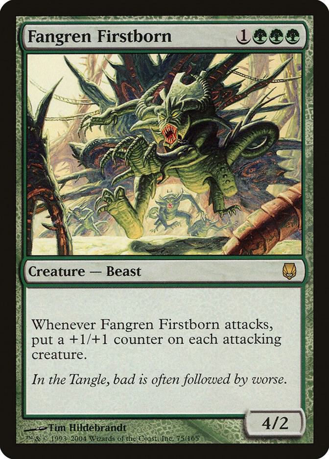 Fangren Firstborn 75 card from Darksteel