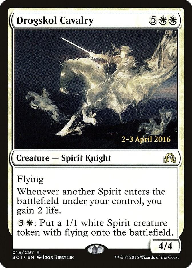 Drogskol Cavalry 15 card from Prerelease Cards