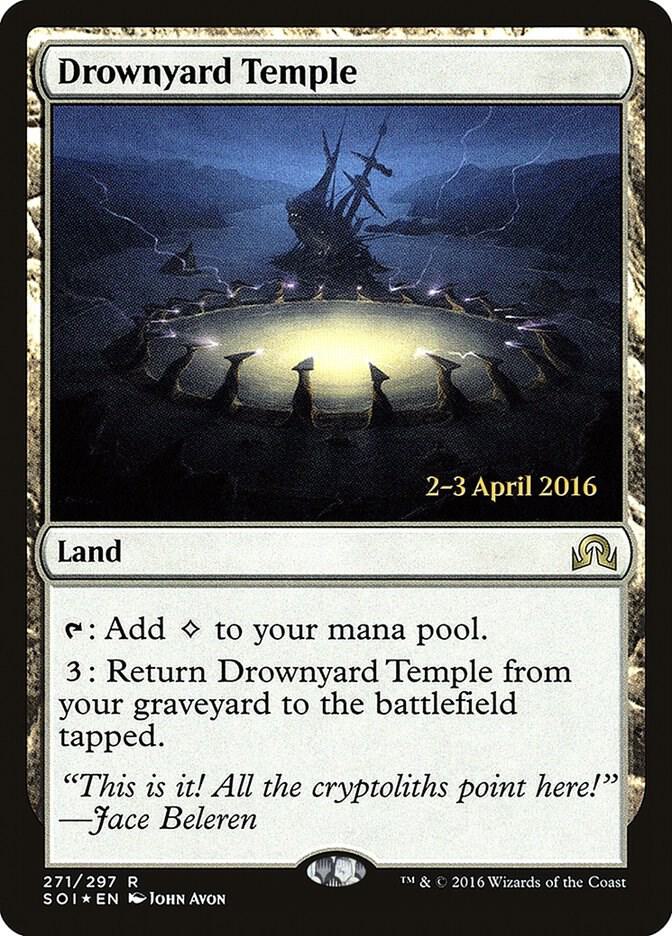 Drownyard Temple 271 card from Prerelease Cards