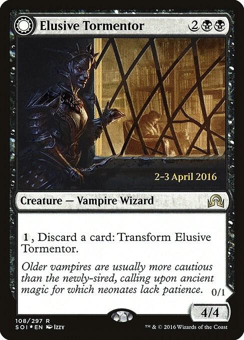 Elusive Tormentor 108 card from Prerelease Cards