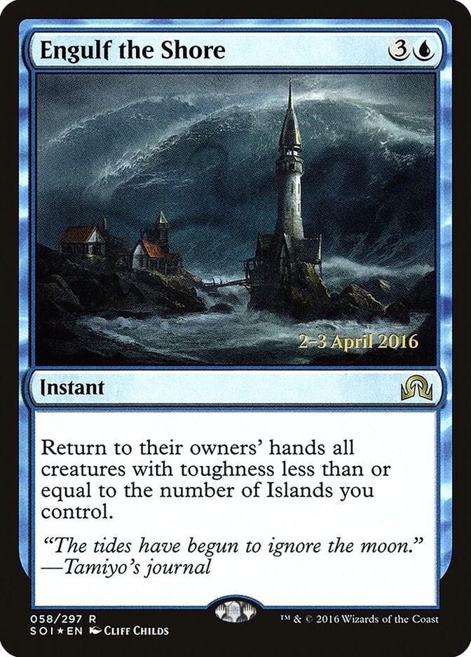 Engulf the Shore 58 card from Prerelease Cards