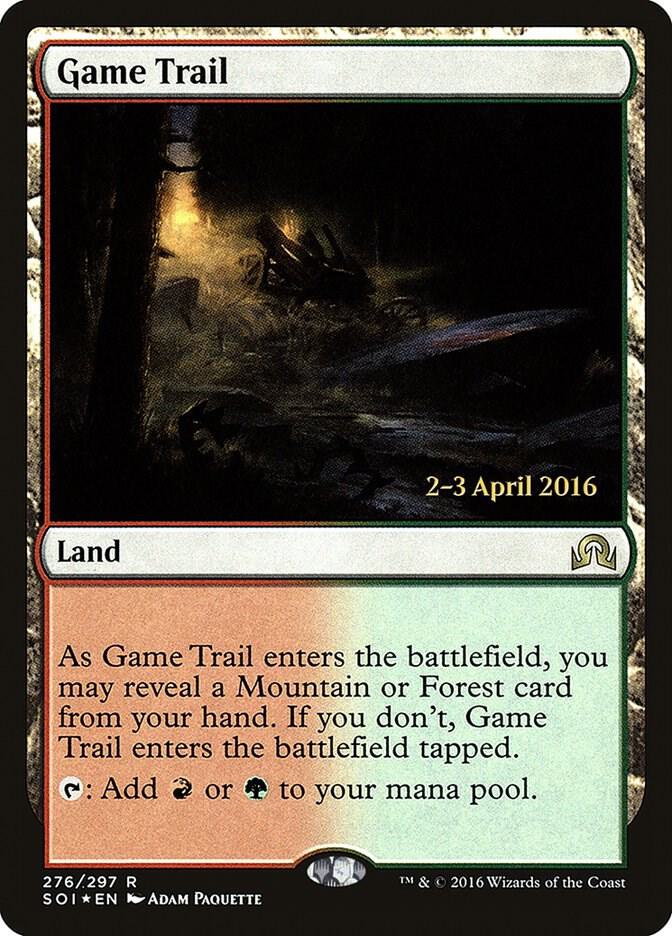 Game Trail 276 card from Prerelease Cards
