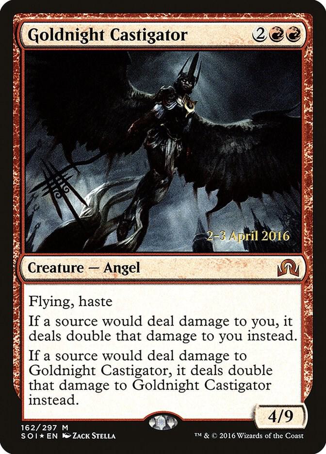 Goldnight Castigator 162 card from Prerelease Cards