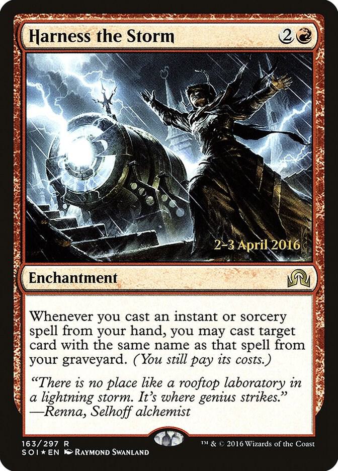 Harness the Storm 163 card from Prerelease Cards
