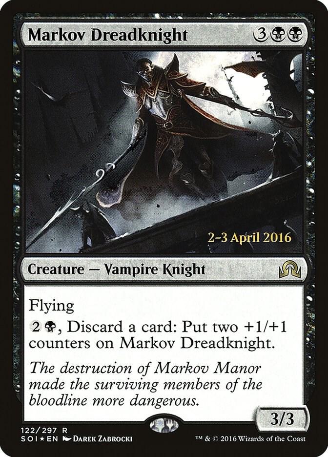 Markov Dreadknight 122 card from Prerelease Cards