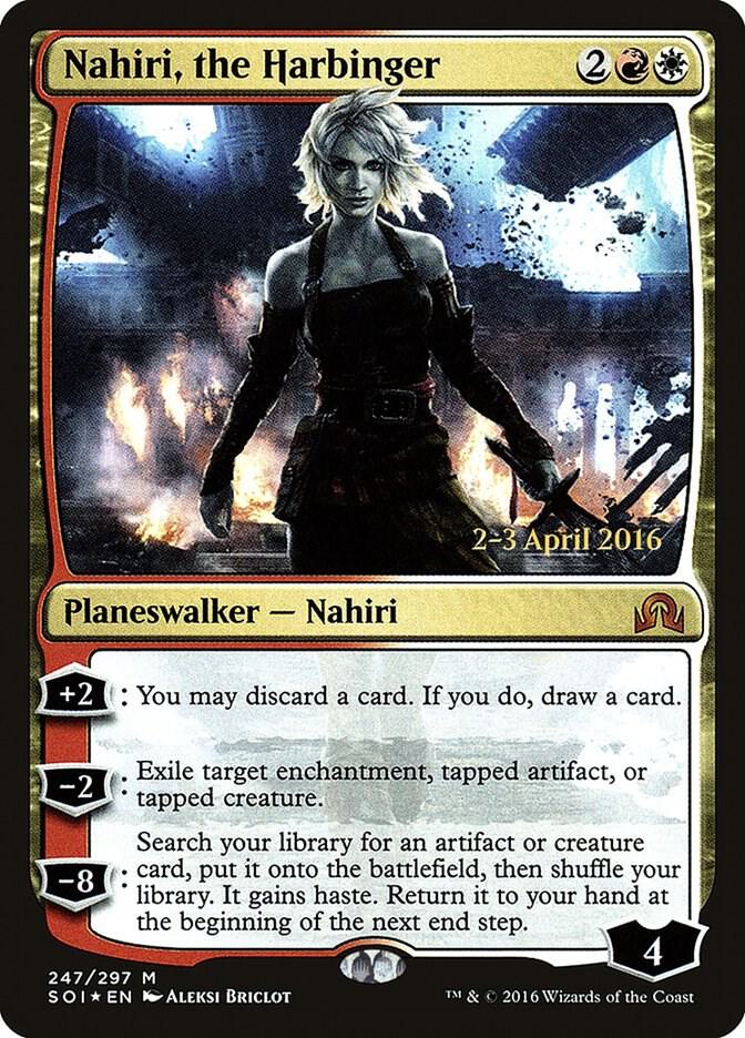 Nahiri, the Harbinger 247 card from Prerelease Cards