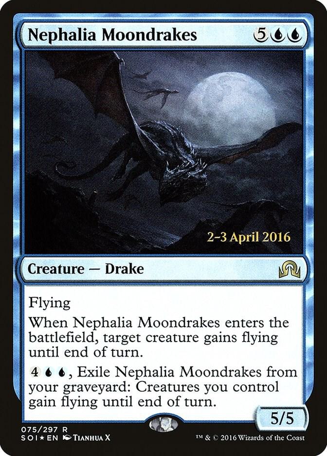 Nephalia Moondrakes 75 card from Prerelease Cards
