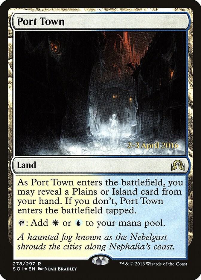 Port Town 278 card from Prerelease Cards