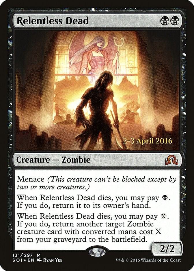 Relentless Dead 131 card from Prerelease Cards
