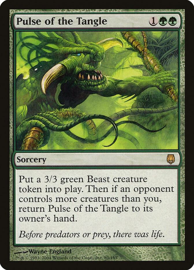 Pulse of the Tangle 80 card from Darksteel