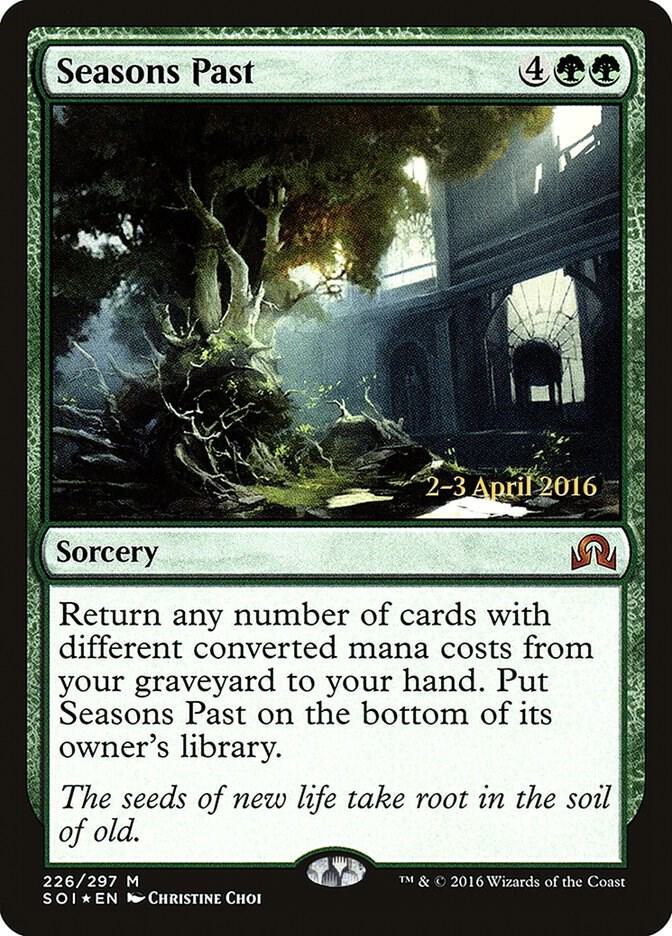 Seasons Past 226 card from Prerelease Cards