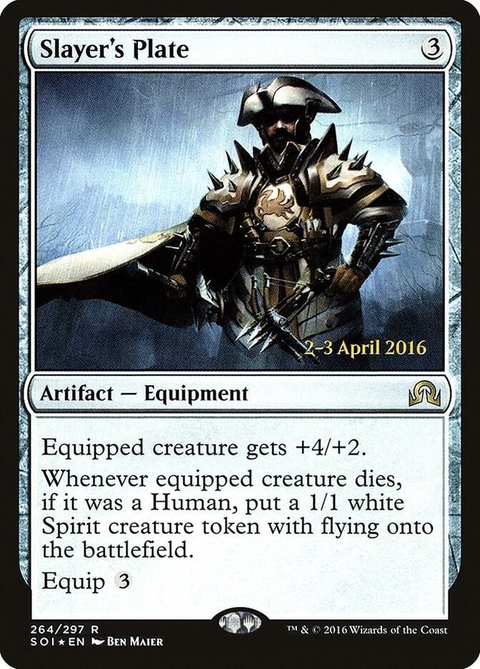 Slayer's Plate 264 card from Prerelease Cards