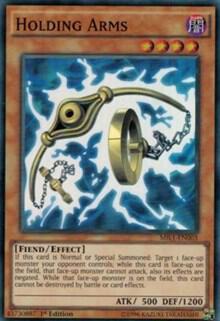 Holding Arms MIL1-EN003 card from Millennium Pack