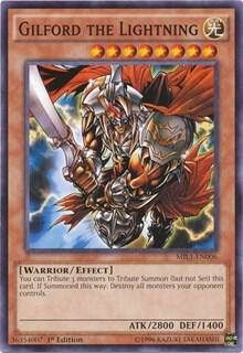 Gilford the Lightning MIL1-EN006 card from Millennium Pack