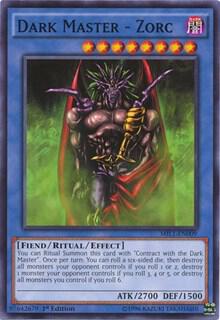 Dark Master - Zorc MIL1-EN009 card from Millennium Pack