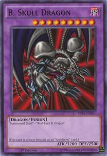B. Skull Dragon MIL1-EN011 card from Millennium Pack