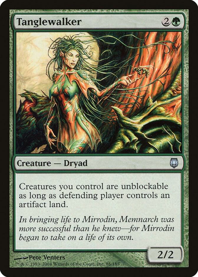 Tanglewalker 86 card from Darksteel